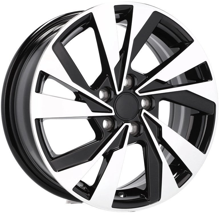 Alu kola pro Volkswagen XE277 6x15 5x100 ET40 57.1 Black Polished | Wheelsup.cz