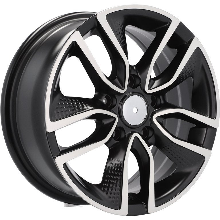 Alu kola Racing Line B5087 6.5x15 5x114.3 ET40 67.1 Black Polished