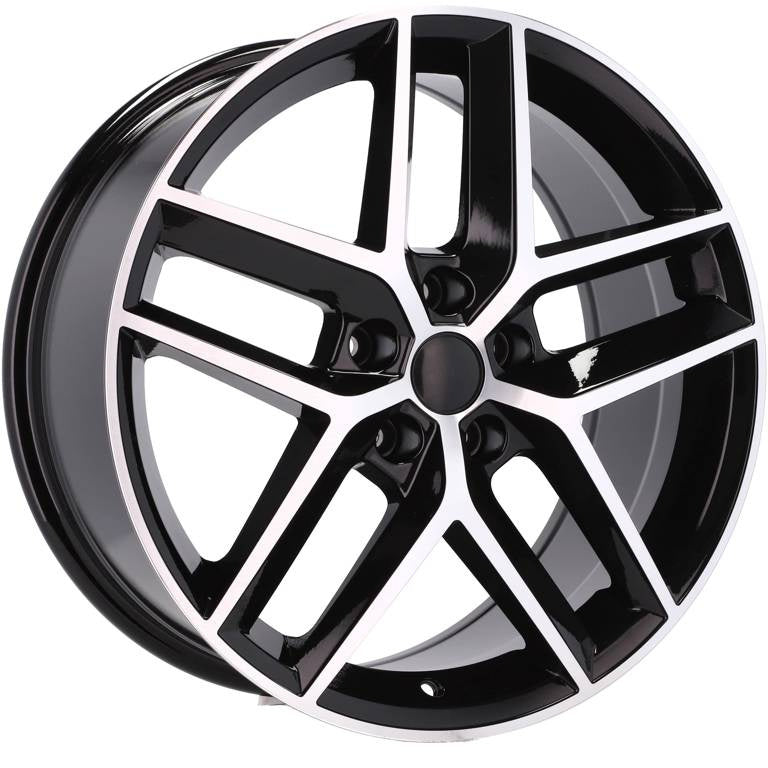 Alu kola pro Seat B1426 8x18 5x112 ET45 Black Polished