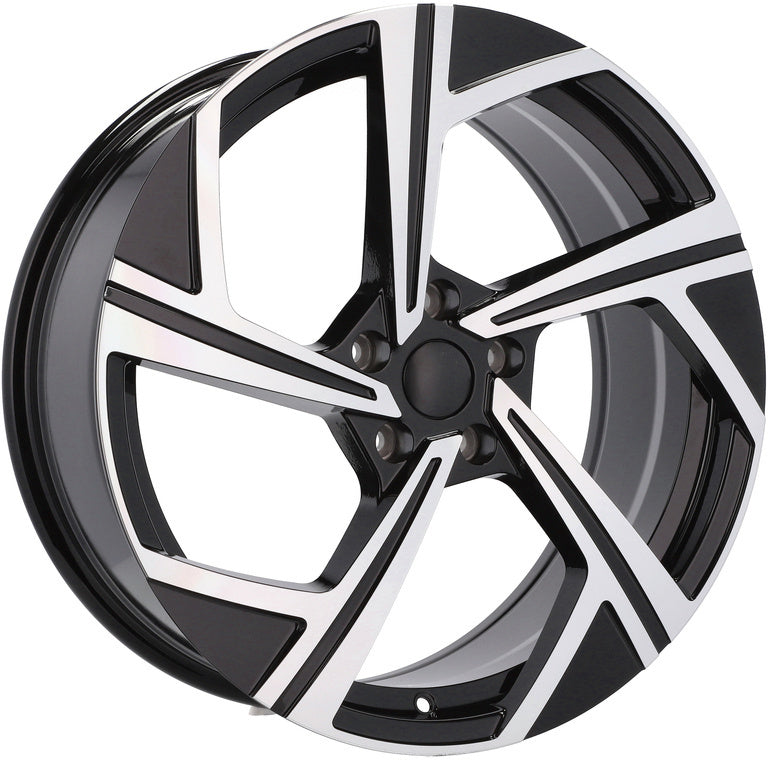 Alu kola pro Volkswagen B5851 7.5x17 5x112 ET42 57.1 Black Polished | Wheelsup.cz