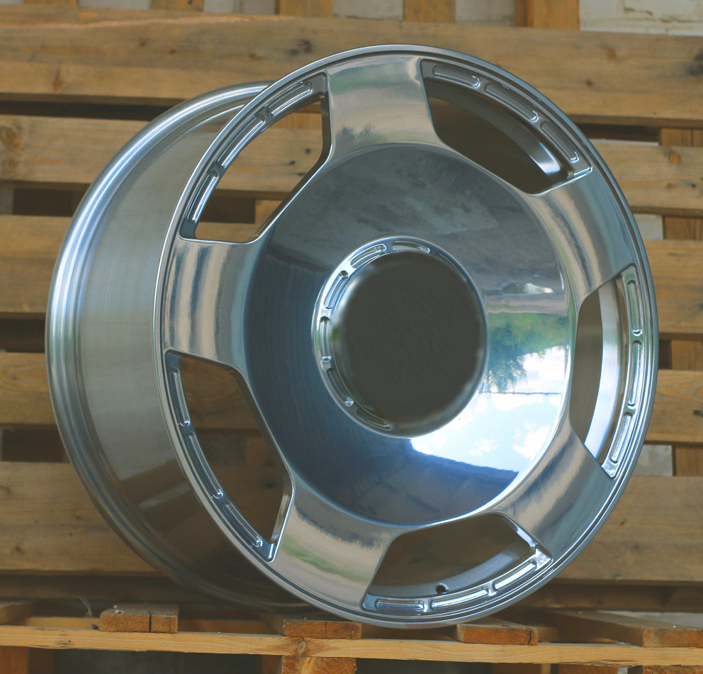 Alu kola pro Mercedes CTRGW553 10x22 5x112 ET42 66.6 Full Polished