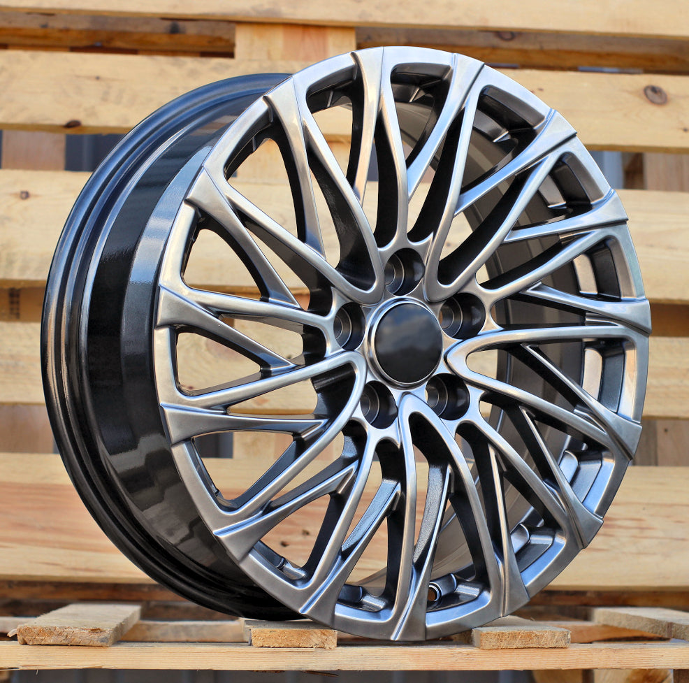 Alu kola pro Toyota FBX048 7x17 5x114.3 ET43 60.1 Black