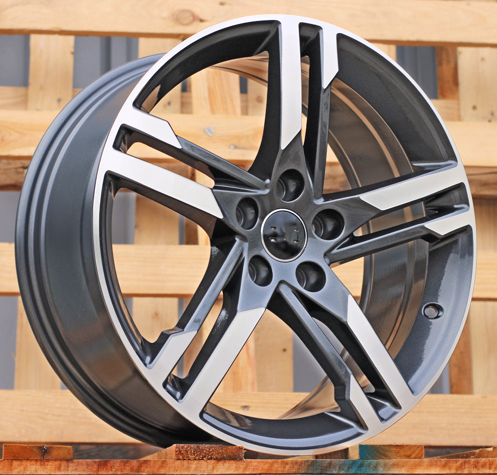 Alu kola pro Audi FBX364 8x18 5x112 ET40 66.6 šedá