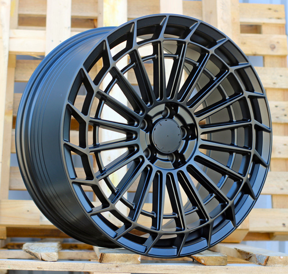 Alu kola pro Mercedes FBX162 9x18 5x112 ET40 66.6 Black Half Matt