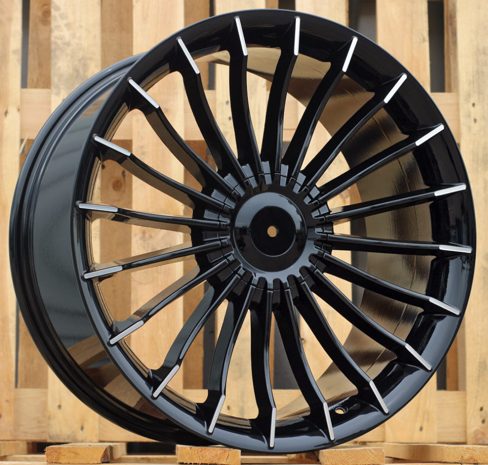Alu kola pro BMW BK273 8.5x20 5x112 ET33 Black Polished