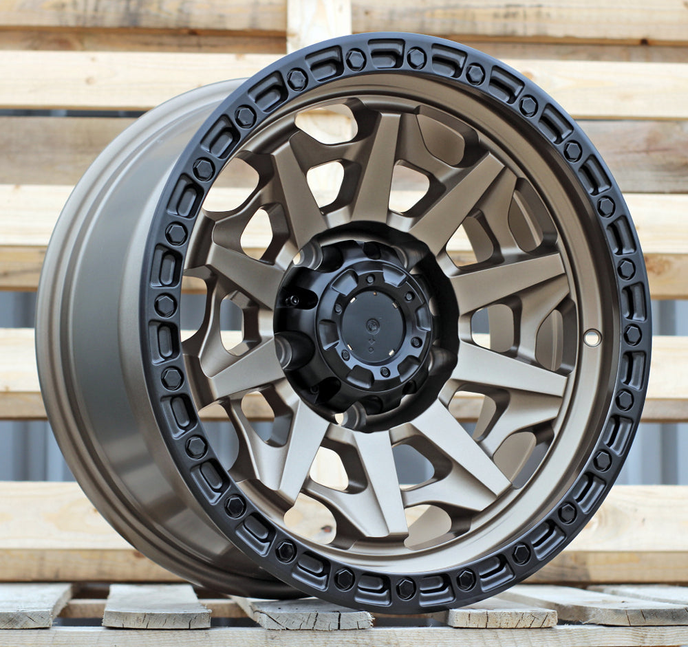 Alu kola pro Offroad H1031 8.5x17 5x150 ET-12 110.5 bronzová