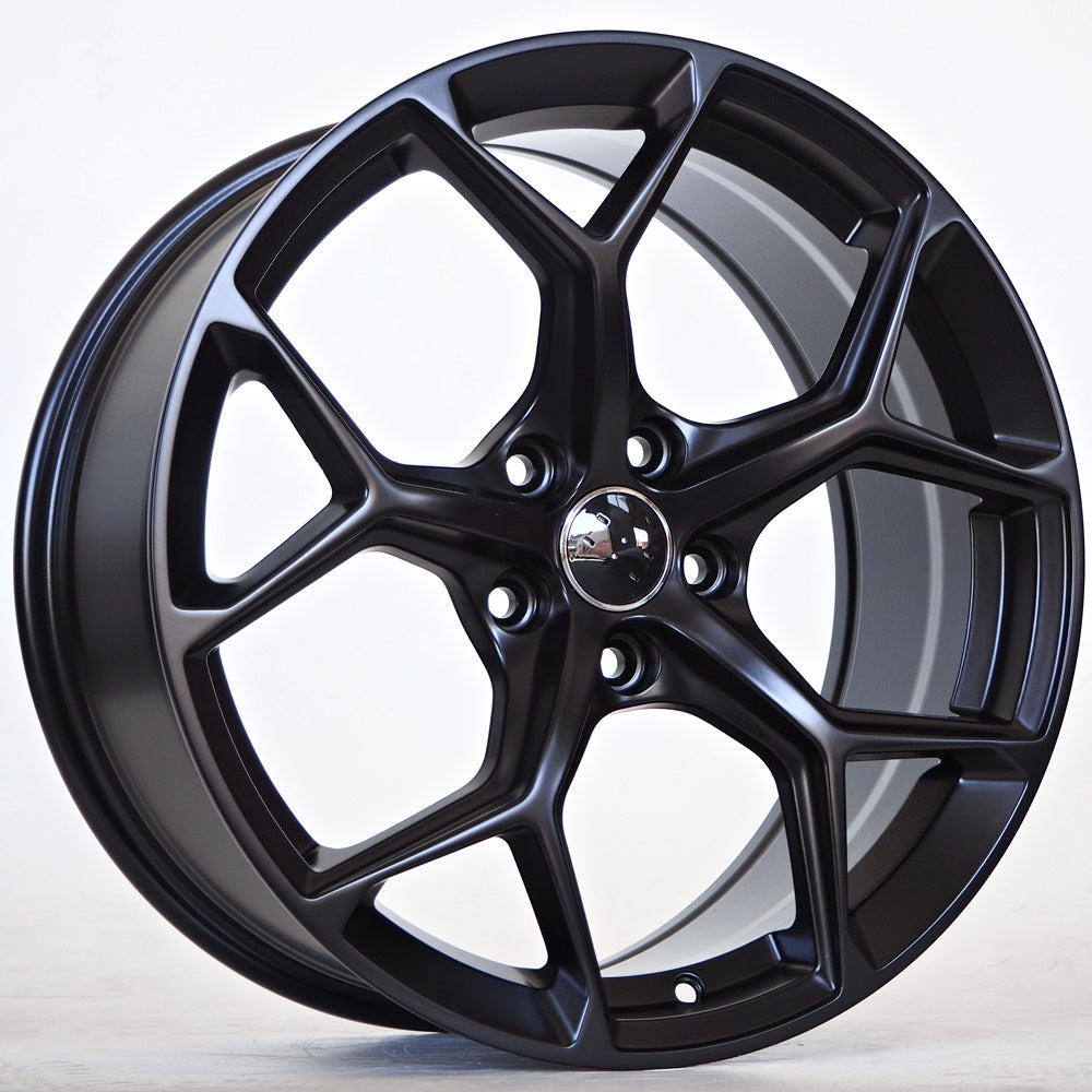 Alu kola pro Audi Dante 8x18 5x100 ET40 57.1 Satin Black