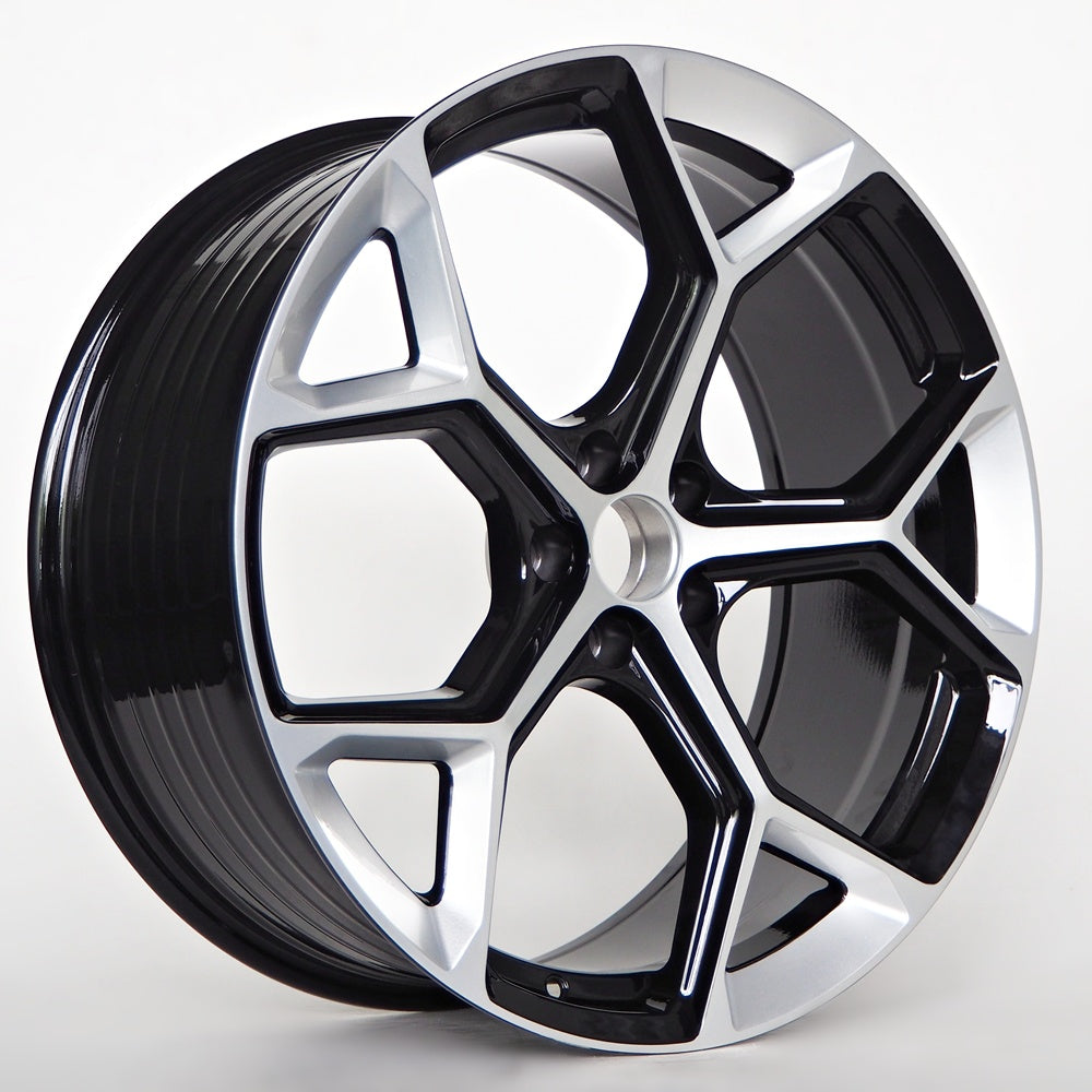 Alu kola pro Audi Audi Dante 9x21 5x112 ET31 66,5 Black+ Silver Paint