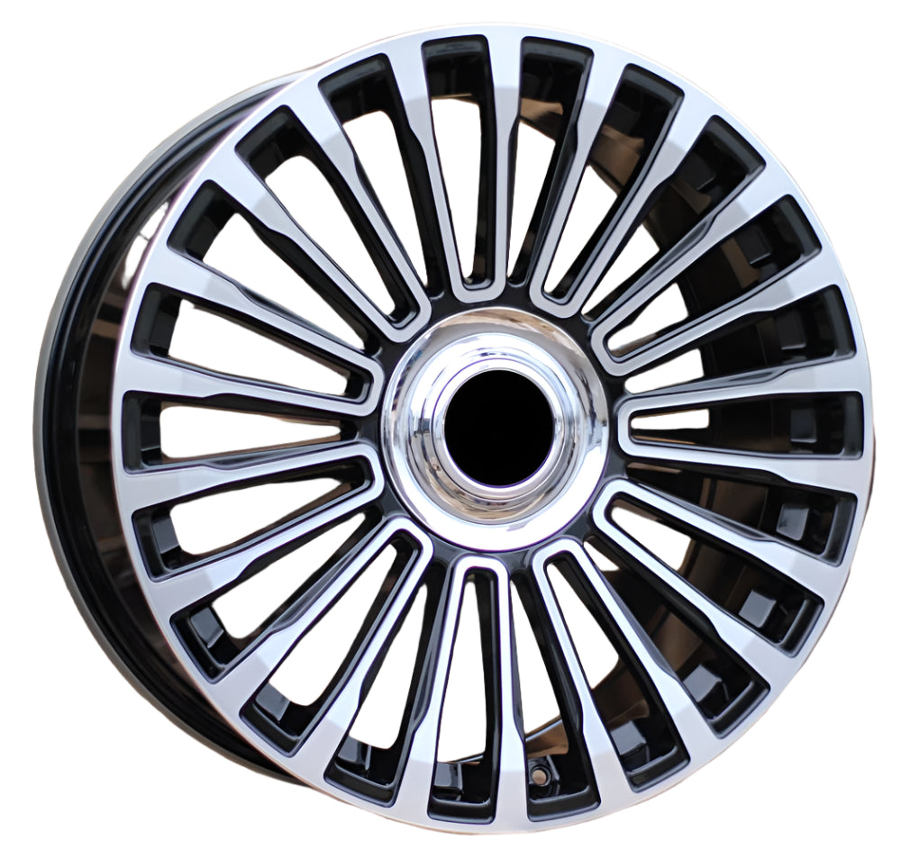Alu kola pro Land Rover B1365 21x9.5 5x120 ET45 Machined black
