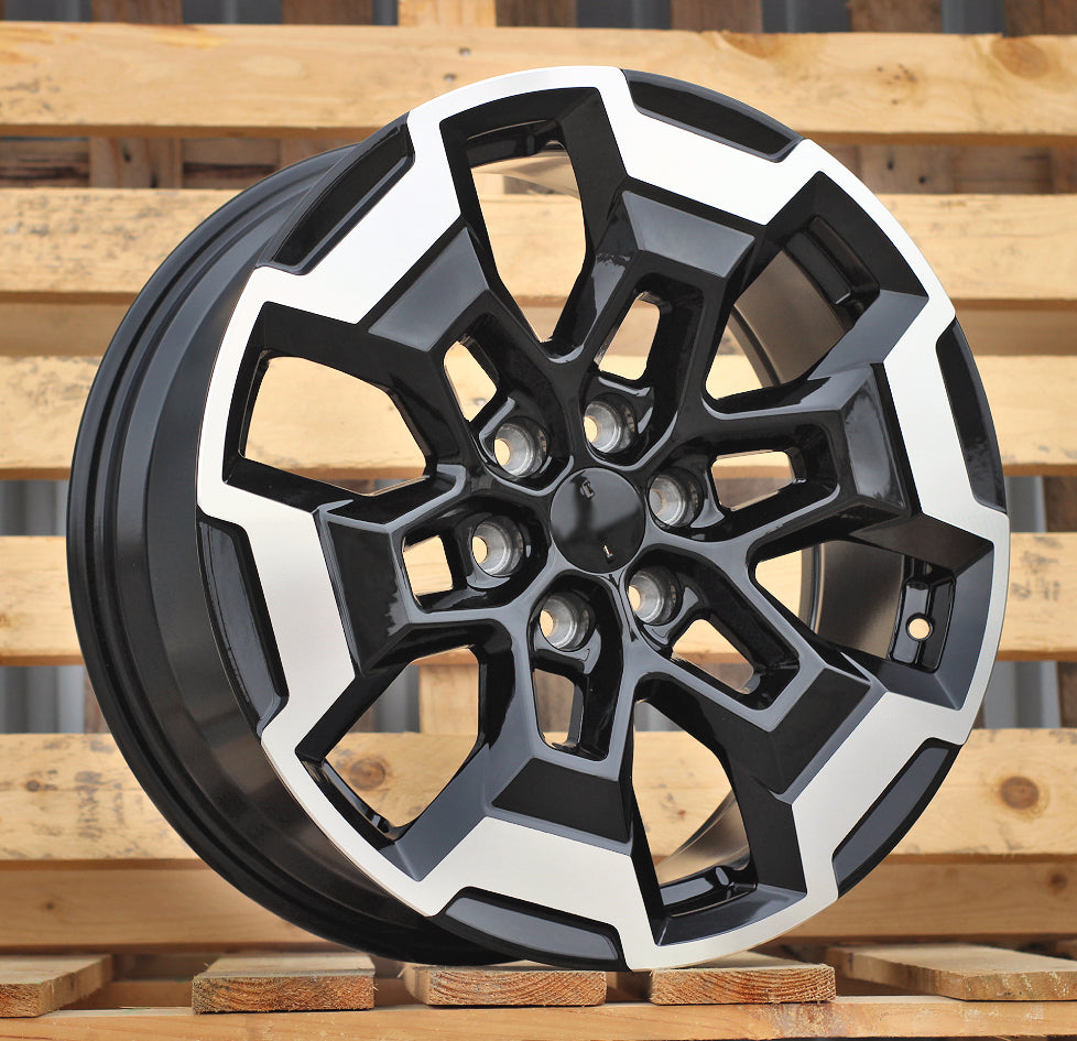 Alu kola pro Offroad L2279 7.5x18 6x114.3 ET30 66.1 Black Polished