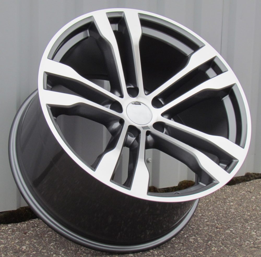 Alu kola pro BMW BK924 11x20 5x120 ET37 Grey Polished & Powder Coating