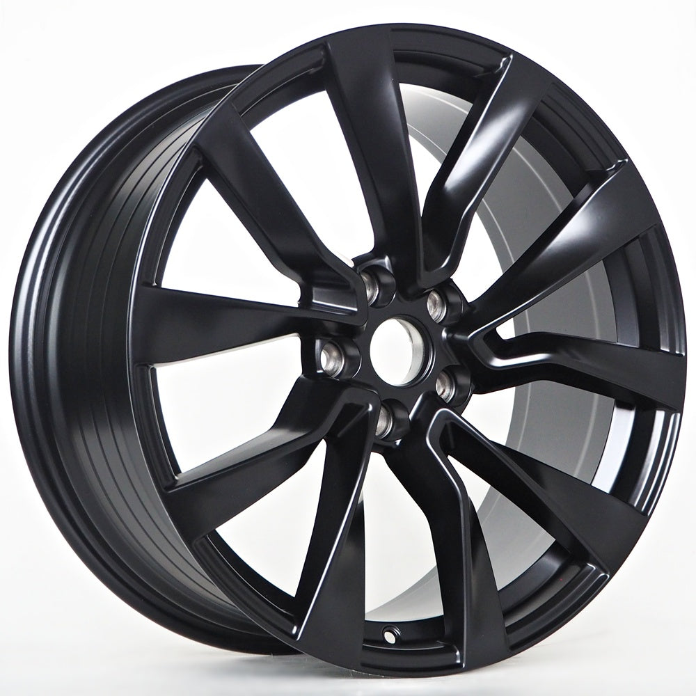 Alu kola pro Tesla Deila 8,5x19 5x114,3 ET38 64,1 Matt Black | Wheelsup.cz