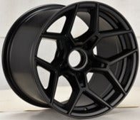 Alu kola pro Offroad D1446 9x17 5x127 ET Black Half Matt