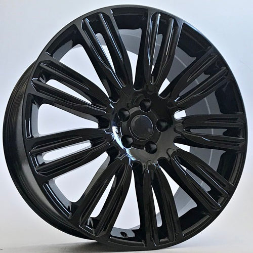 Alu kola Racing Line Drag 9,5x22 5x120 ET48 72,60 Black