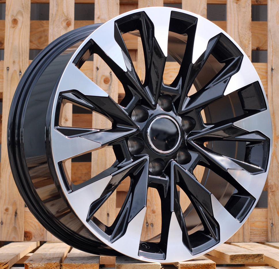 Alu kola pro Offroad B1734 8.5x20 5x150 ET50 110.5 Black Polished