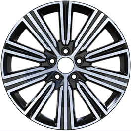 Alu kola pro Volvo F0086 8x18 5x108 ET42 Black Polished