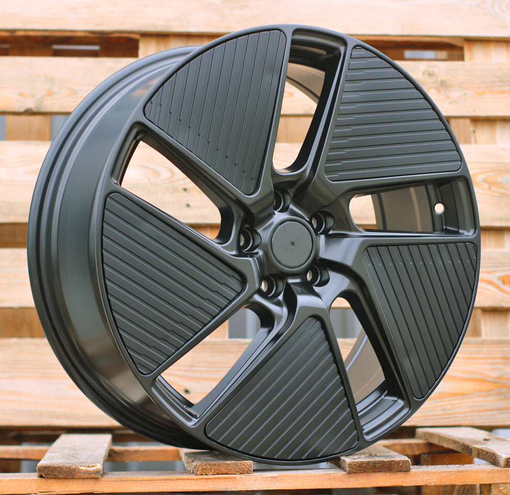 Alu kola pro Peugeot 3S1259 7.5x19 5x108 ET45 65.1 Black Half Matt