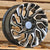 Alu kola pro Offroad H964F 8x18 6x139.7 ET25 106.1 Black Polished