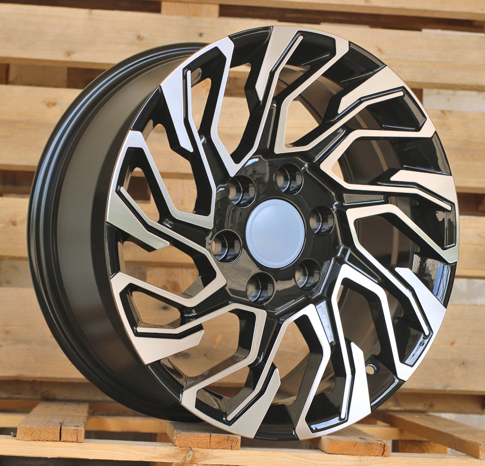 Alu kola pro Offroad H964F 8x18 6x139.7 ET25 106.1 Black Polished