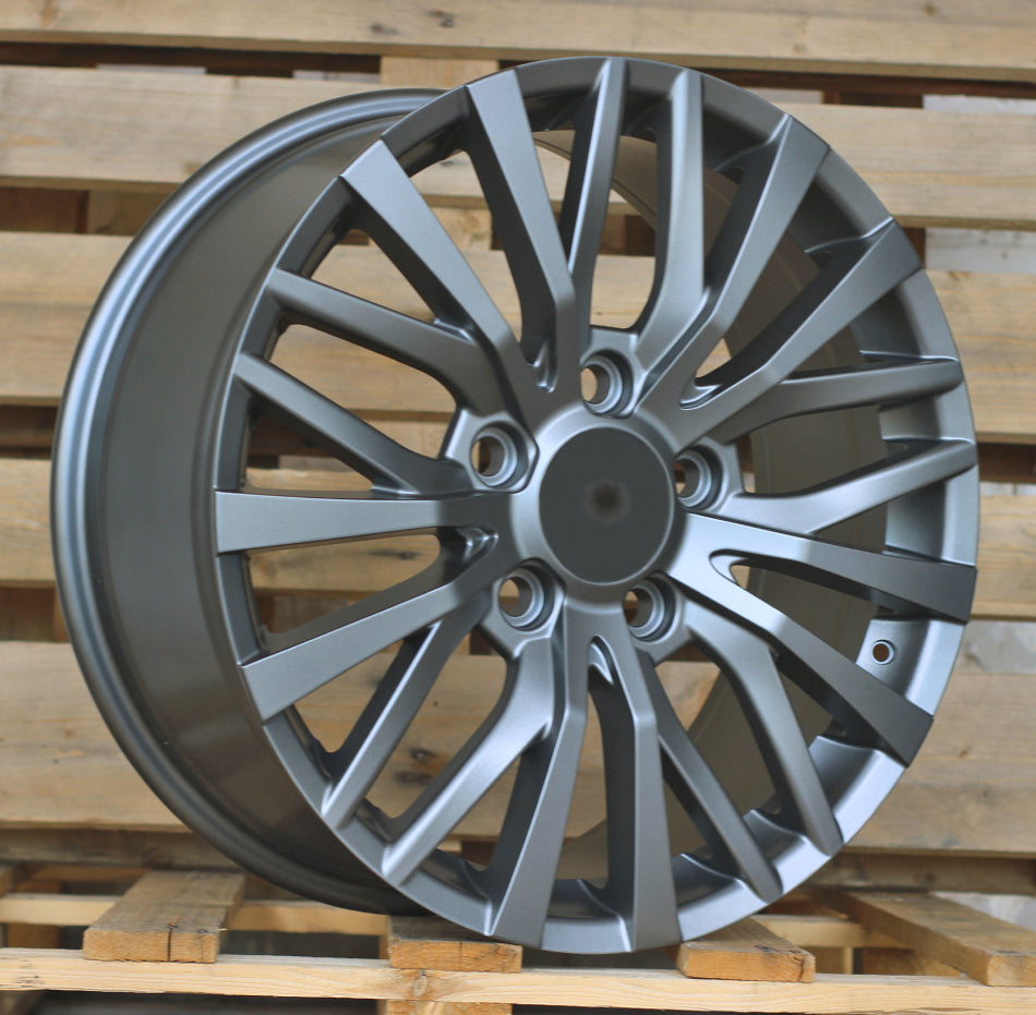 Alu kola pro Toyota I2024 8.5x20 5x150 ET60 110.1 Gun Metal | Wheelsup.cz