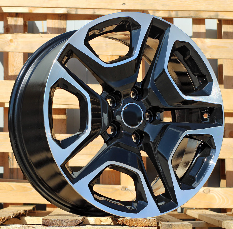 Alu kola pro Toyota B1092 8x18 5x114.3 ET35 Black Polished