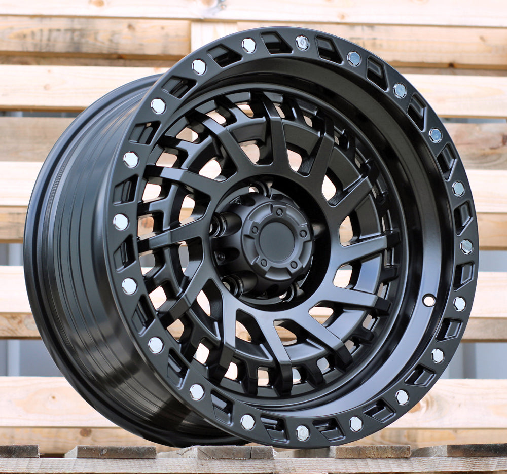 Alu kola pro Offroad FBX463 9x17 5x127 ET-6 78.1 Black Half Matt