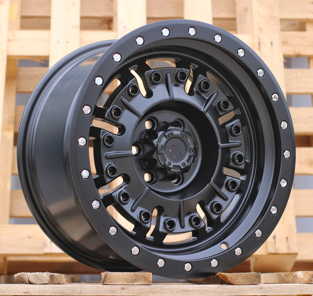 Alu kola pro Offroad JT250 9x17 6x114.3 ET10 66.1 Black Polished