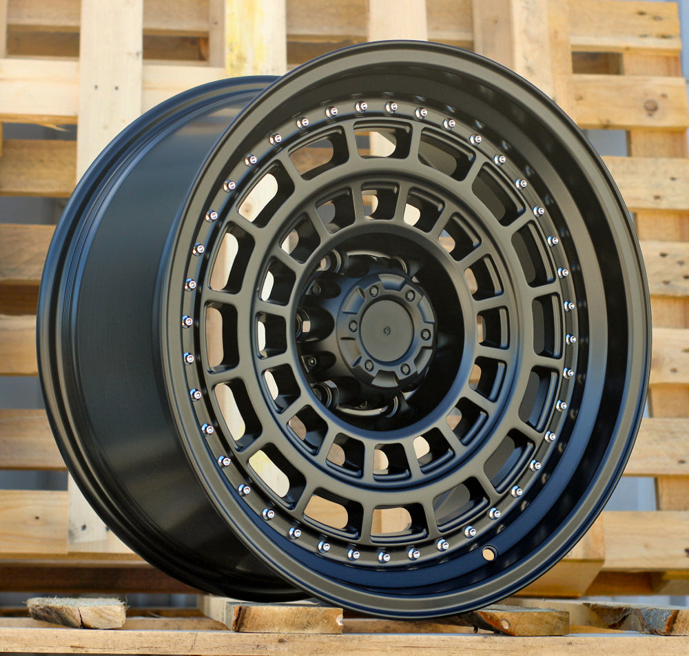 Alu kola pro Offroad JT221 9x18 6x139.7 ET 110.1 Black Polished