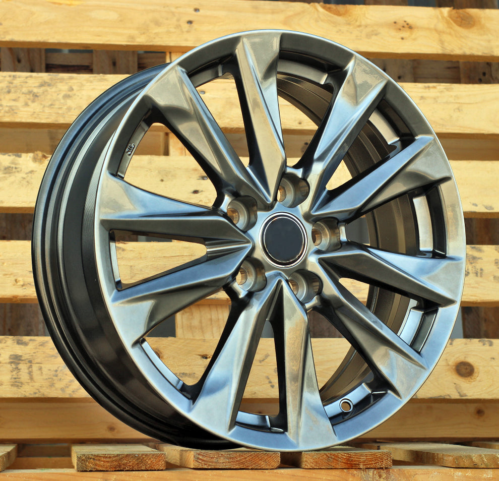 Alu kola pro Toyota H3341F 6.5x17 5x114.3 ET35 60.1 Hyper Black