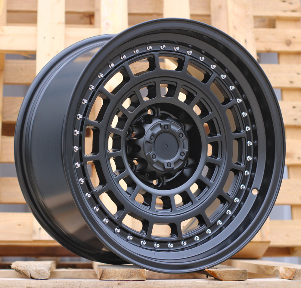 Alu kola pro Offroad JT221 9x18 6x139.7 ET 110.1 Black Matt