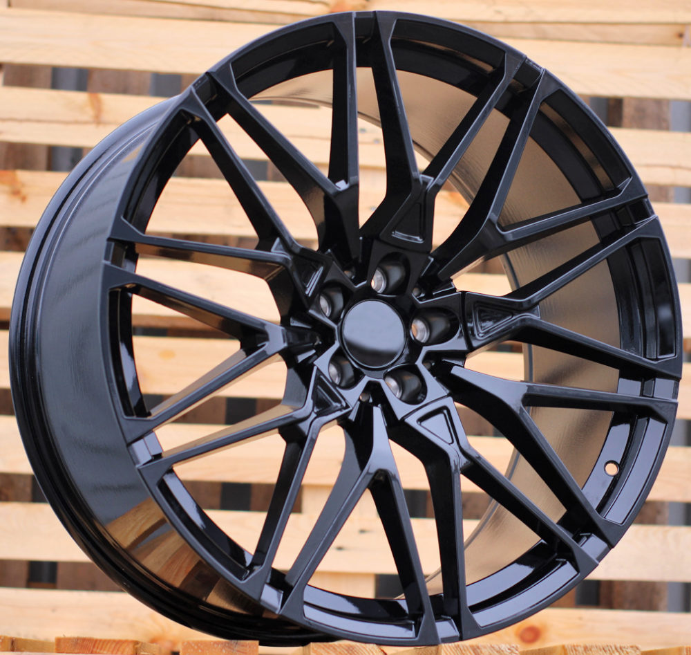 Alu kola pro BMW B5771 10.5x22 5x112 ET43 66.6 Black & Tinted Face