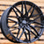 Alu kola pro BMW B5771 9.5x21 5x112 ET37 66.6 Black & Tinted Face