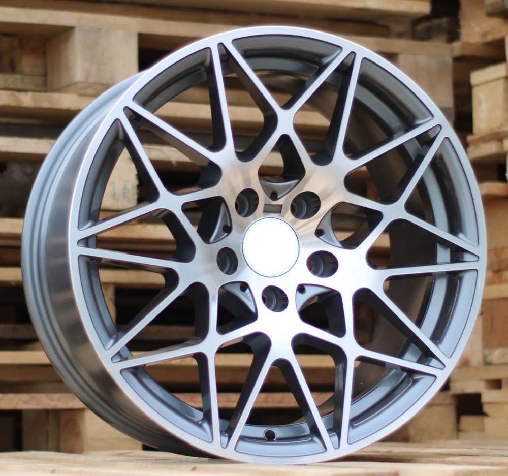 Alu kola pro BMW B5167 9.5x18 5x120 ET40 Grey Polished