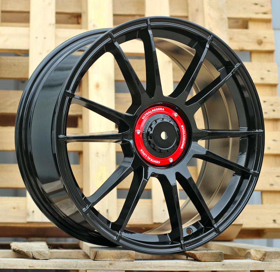 Alu kola Racing Line F9713 8.5x19 5x100 ET42 73.1 Black