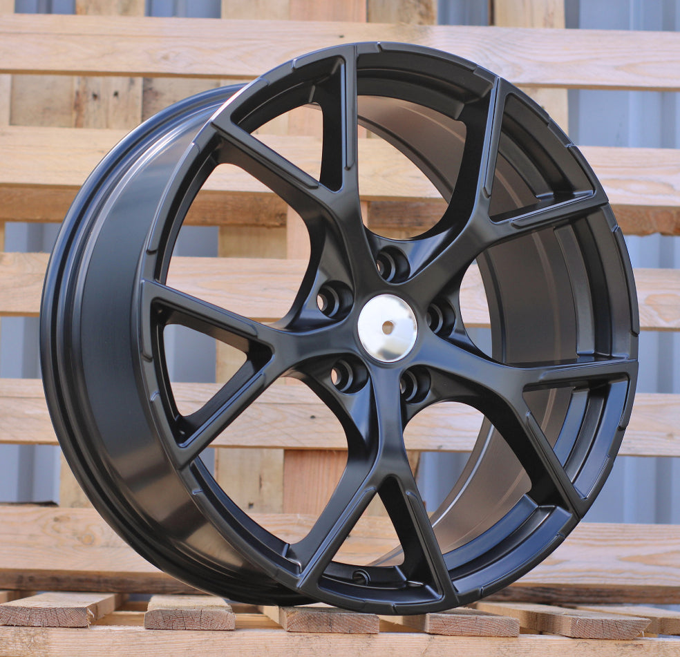 Alu kola pro Audi 3S5997 8x18 5x112 ET46 57.1 Black Half Matt