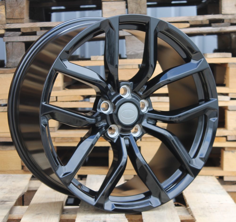 Alu kola pro Land Rover XE328 9.5x22 5x108 ET42 63.4 Black Half Matt