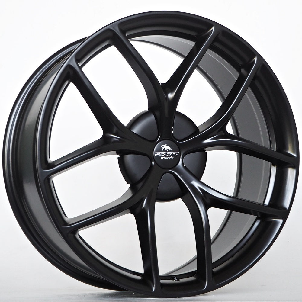 Alu kola Forzza Urban 8,5x19 5x114,3 ET40 64,15 Satin Black / Max Load 815 kg