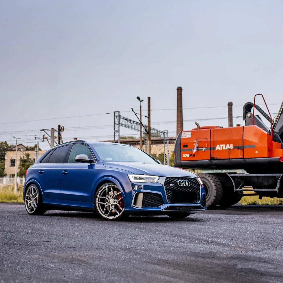 Hliníková kola Audi Q3 SQ3 RSQ3 Concaver CVR5 Brushed Titanium