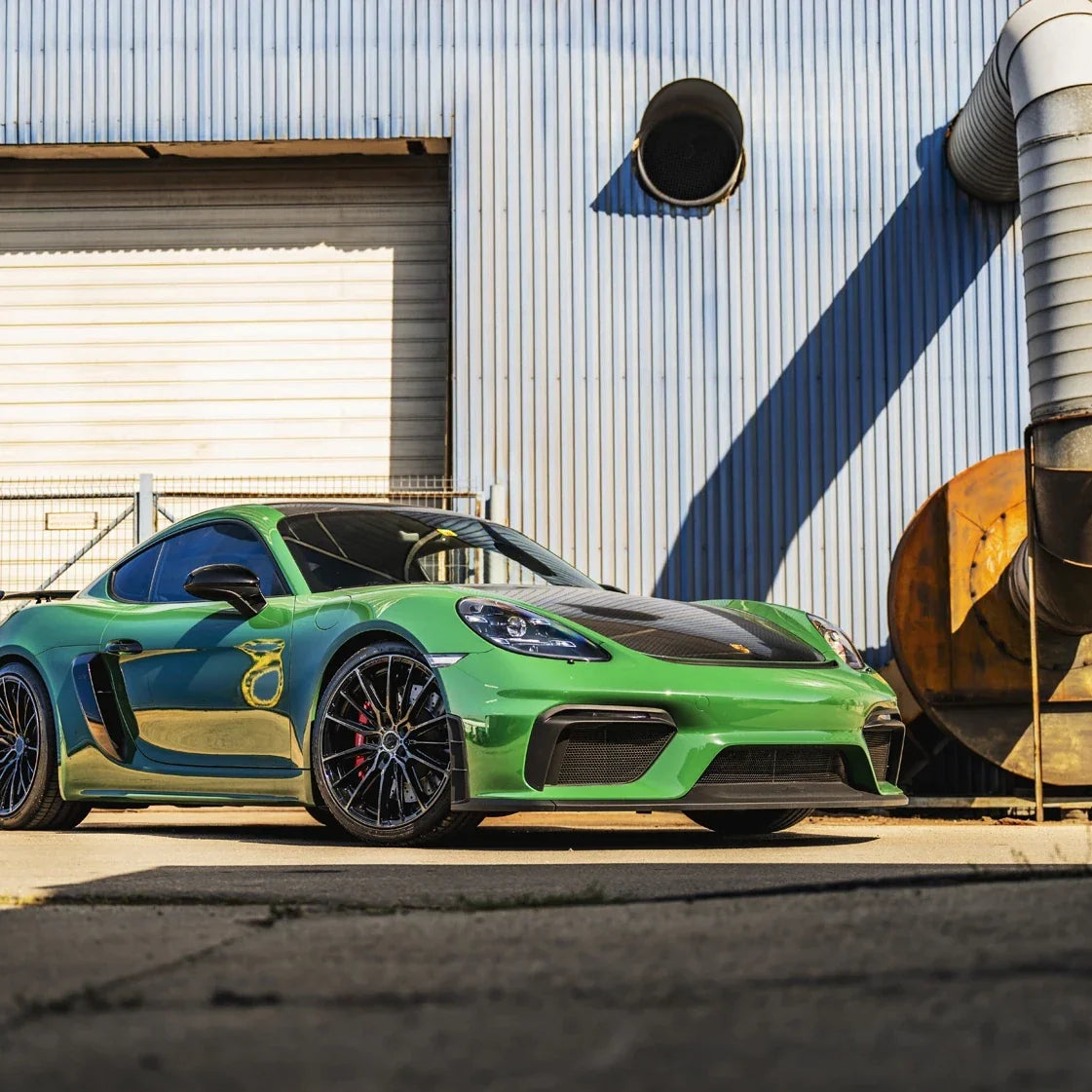 Lité disky Porsche 718 GT4 Concaver CVR7 Double Tinted Black