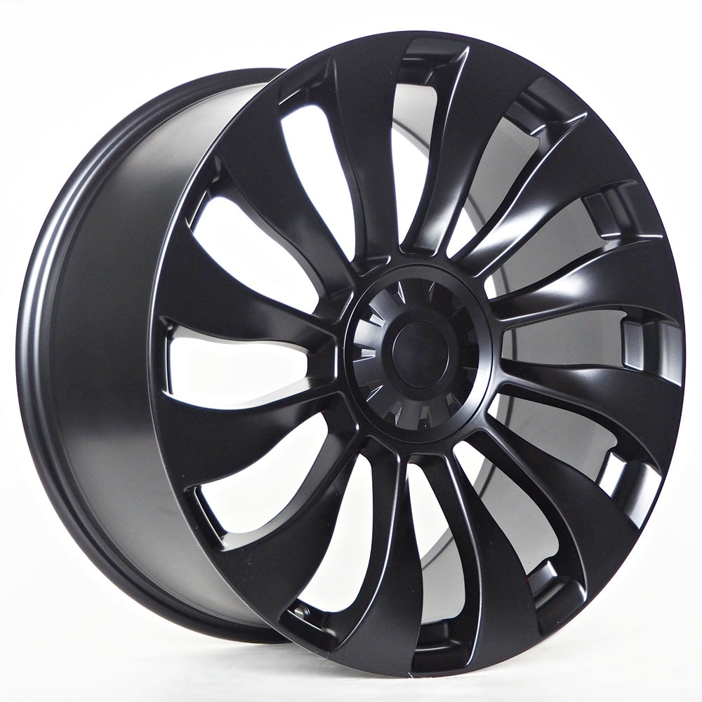 Alu kola pro Tesla Lite 9,5x19 5x114,3 ET45 64,1 Satin Black