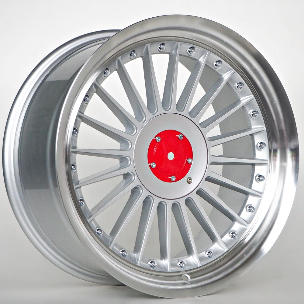 Alu kola pro MW Mint 9x17 4x100 ET15 73.1 stříbrná