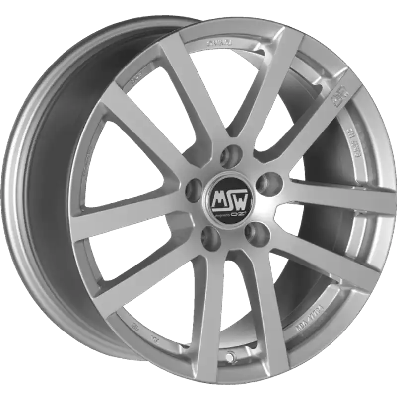 Alu kola MSW 22 6.5x16 4x108 ET18 Full Silver