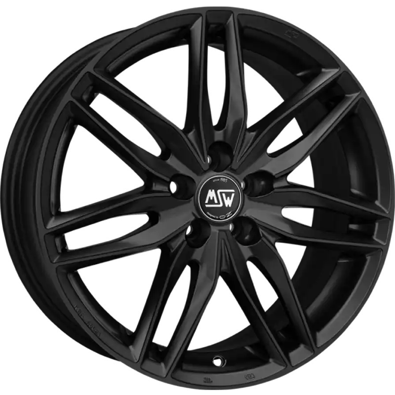 Alu kola MSW 24 8x17 5x112 ET48 Matt Black
