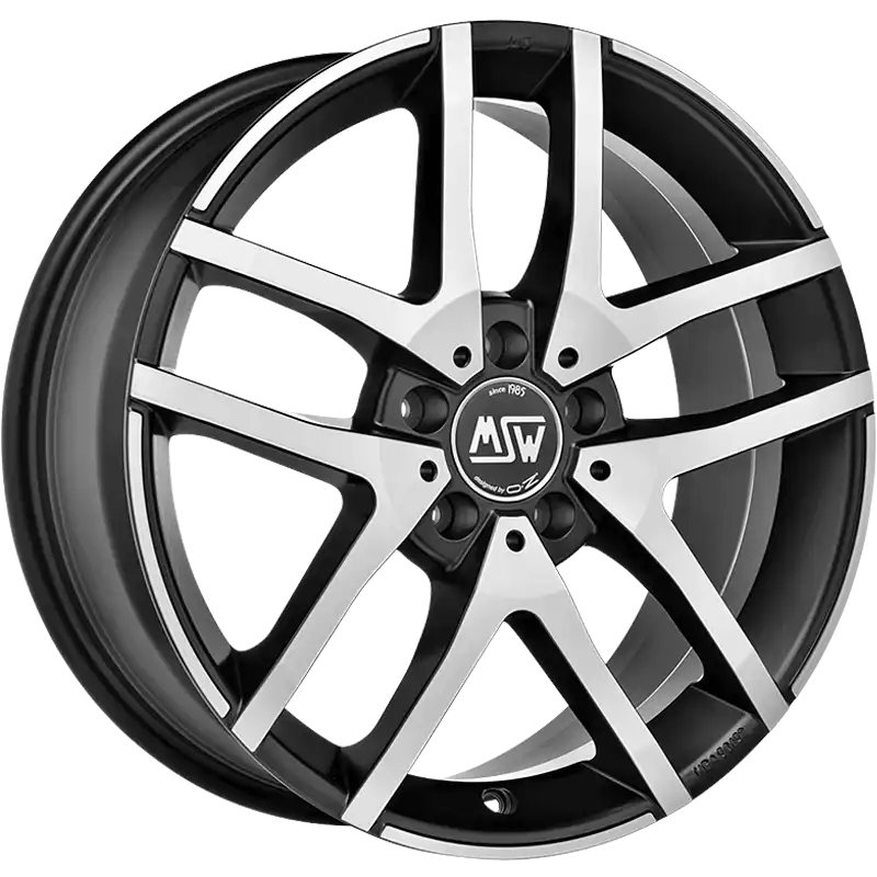 Alu kola MSW 28 6,5x16 5x112 ET42 57,1 černá