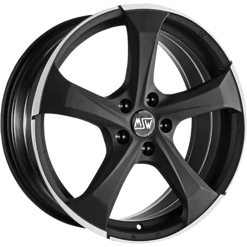 Alu kola MSW 47 8x19 5x112 ET21 66,6 stříbrná | Wheelsup.cz