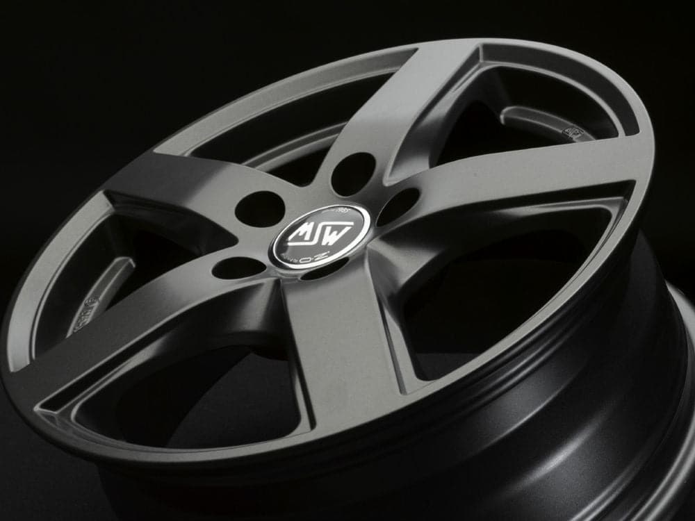 Alu kola MSW 55 7.5x17 5x108 ET52 Matt Dark Grey