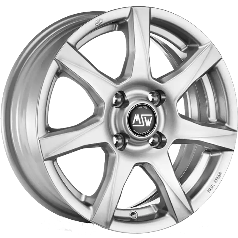 Alu kola MSW 77 7.5x17 5x112 ET45 Full Silver