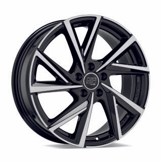 Alu kola MSW 80-5 7.5x17 5x112 ET29 Gloss Black Full Polished