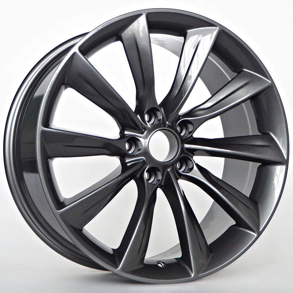 Alu kola pro Tesla Nest 9.5x19 5x114.3 ET40 64.1 šedá