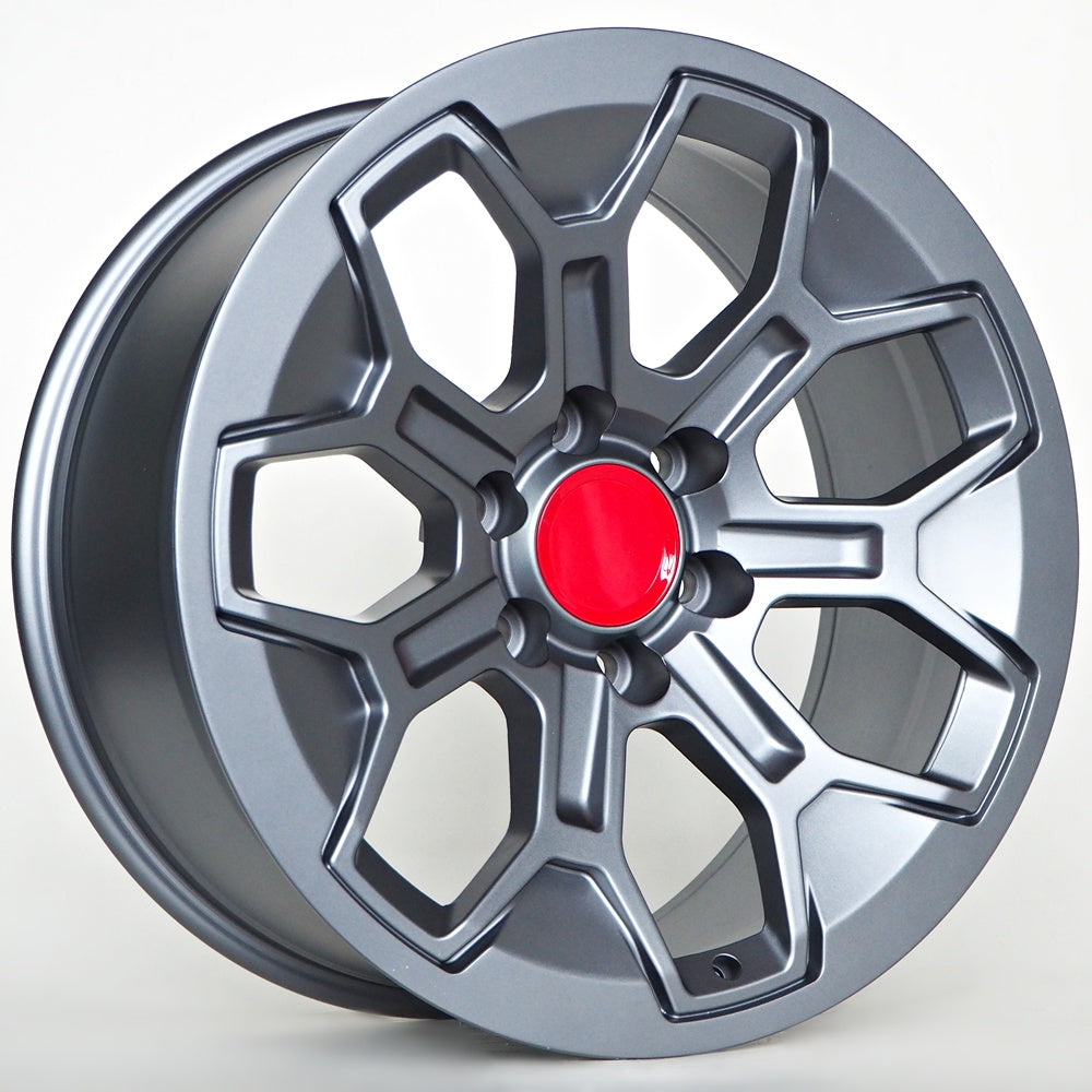 Alu kola pro Offroad 8x17 6x139,7 ET5 106,1 Matt Gunmetal | Wheelsup.cz